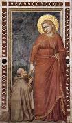 GIOTTO di Bondone Mary Magdalene and Cardinal Pontano Germany oil painting artist